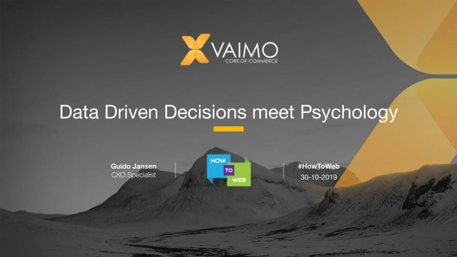 Cover for Data Driven Decisions meets Psychology