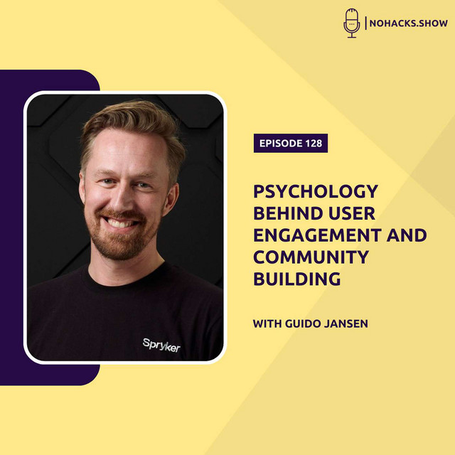 Psychology Behind User Engagement and Community Building with Guido Jansen podcast cover